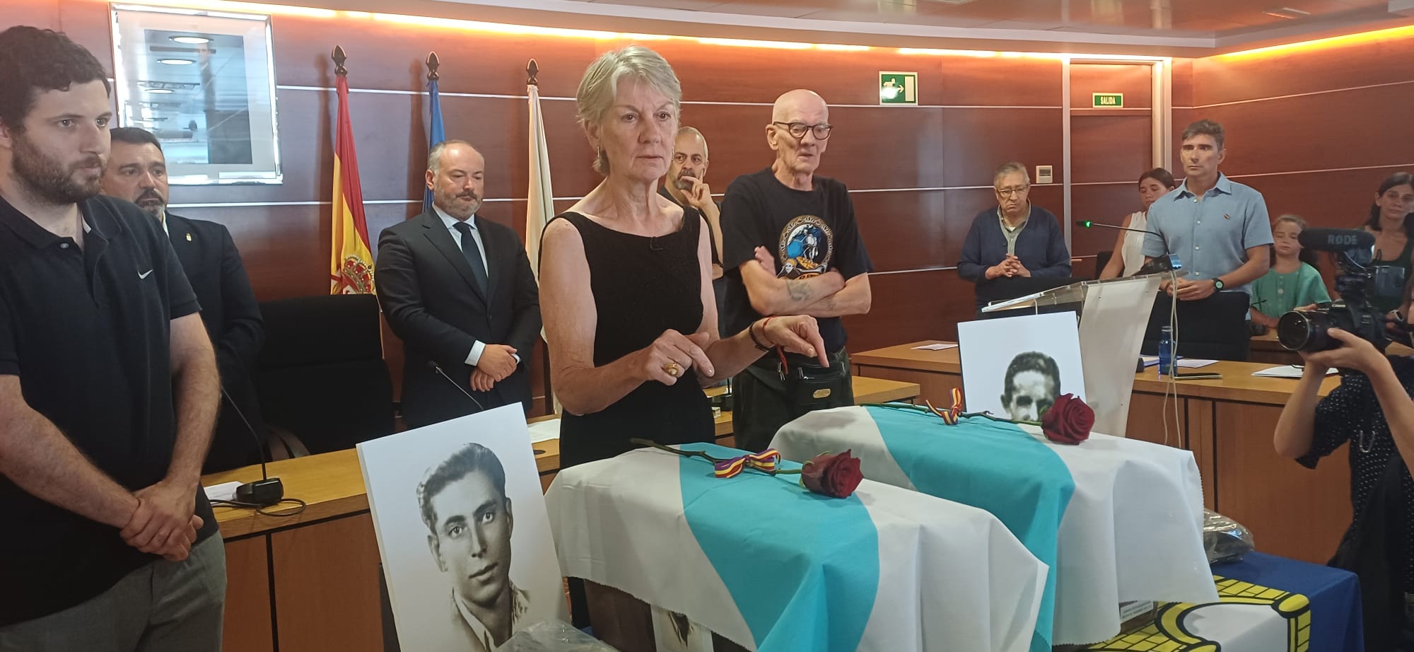 Homenaje en Culleredo a José Galán Núñez y a Manuel Ramilo Souto Homenaje en Culleredo a José Galán Núñez y a Manuel Ramilo Souto