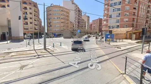 Los semáforos del cruce de la Creueta sin servicio desde hace varios días Los semáforos del cruce de la Creueta sin servicio desde hace varios días