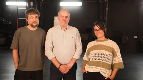 Presentación de Gala i Ovidio con Raül Refree, Gonzalo Castro y Aida Tarrío Presentación de Gala i Ovidio con Raül Refree, Gonzalo Castro y Aida Tarrío