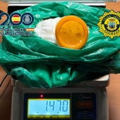 Detenido un varón con casi un kilo y medio de cocaína tras ser interceptado en un control policial rutinario 