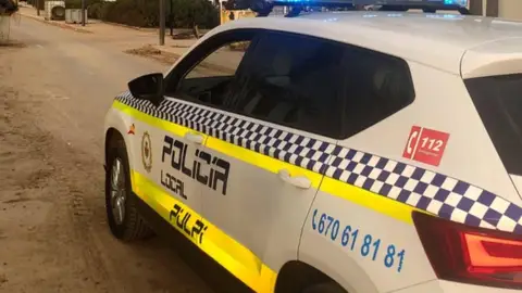 Coche de la Policía Local de Pulpí Coche de la Policía Local de Pulpí
