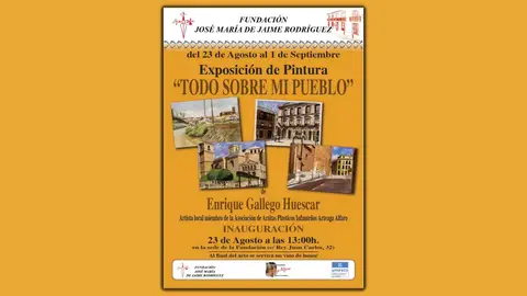 Exposición "Todo Sobre Mi Pueblo" de Enrique Gallego Huéscar Exposición "Todo Sobre Mi Pueblo" de Enrique Gallego Huéscar