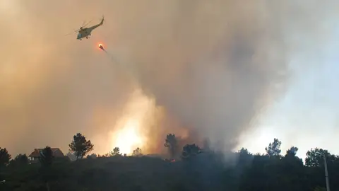 3 lumes activos ainda en Ourense 3 lumes activos ainda en Ourense