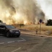 Incendio en la N-430 y La Granja en Ciudad Real