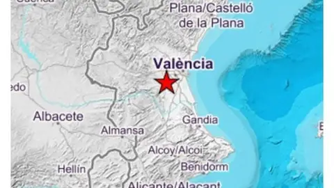 Registrados dos terremotos de magnitud 2,5 y 1,8 en la localidad de Montserrat Registrados dos terremotos de magnitud 2,5 y 1,8 en la localidad de Montserrat