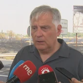 Francisco Cañizares ha visitado el lugar del incendio Francisco Cañizares ha visitado el lugar del incendio
