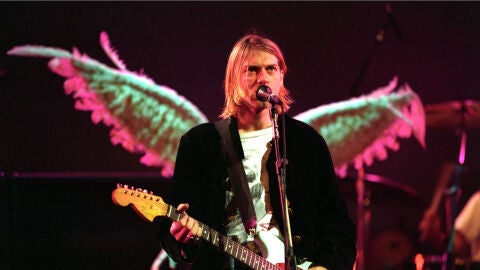 Kurt Cobain, cantante de Nirvana. 