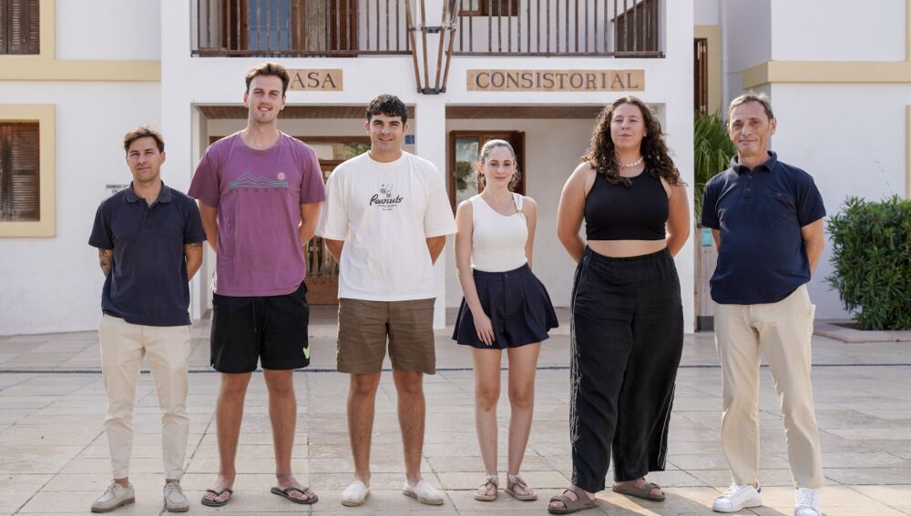 Formentera ha contratado a cuatro jóvenes para su Consell