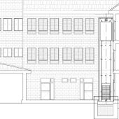 Obra ascensor colegio Mare Nostrum Villajoyosa