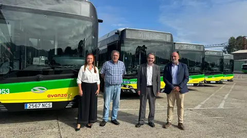 Vitrasa incorpora a su flota cinco nuevos autobuses híbridos Vitrasa incorpora a su flota cinco nuevos autobuses híbridos