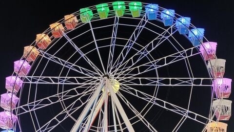 Noria del recinto ferial de Alcal&aacute; de Henares