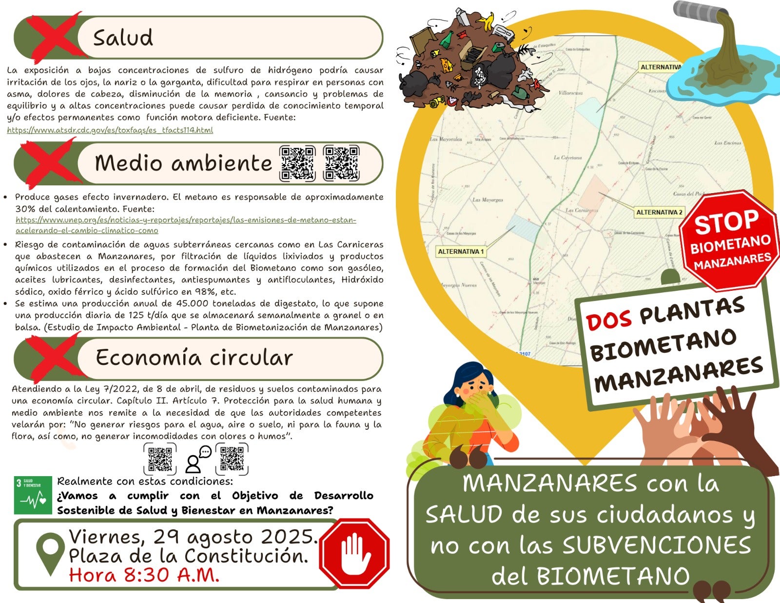 Dos plantas de Biogás planean situarse en el termino municipal Dos plantas de Biogás planean situarse en el termino municipal