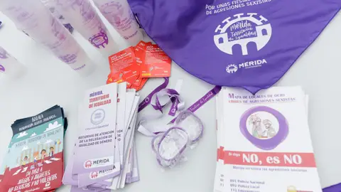 El Ayuntamiento de Mérida instalará varios puntos violeta en la ciudad durante la celebración de la Feria 2025 El Ayuntamiento de Mérida instalará varios puntos violeta en la ciudad durante la celebración de la Feria 2025