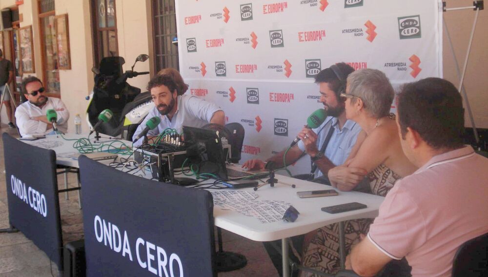 Durante la intervención de Fran Peinado, concejal de Cultura y Turismo de Villanueva de los Infantes