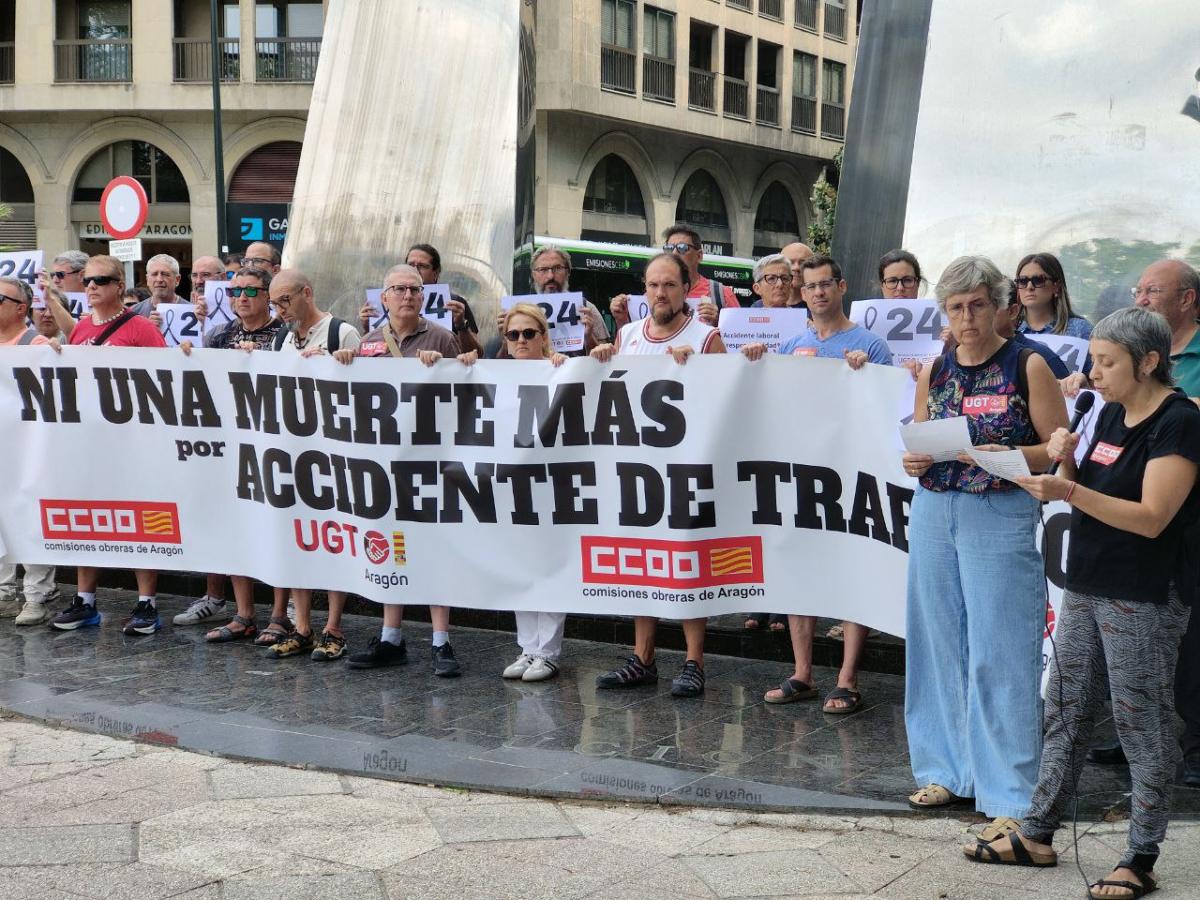 Los accidentes laborales mortales en Aragón suman 27 en 2025 Los accidentes laborales mortales en Aragón suman 27 en 2025