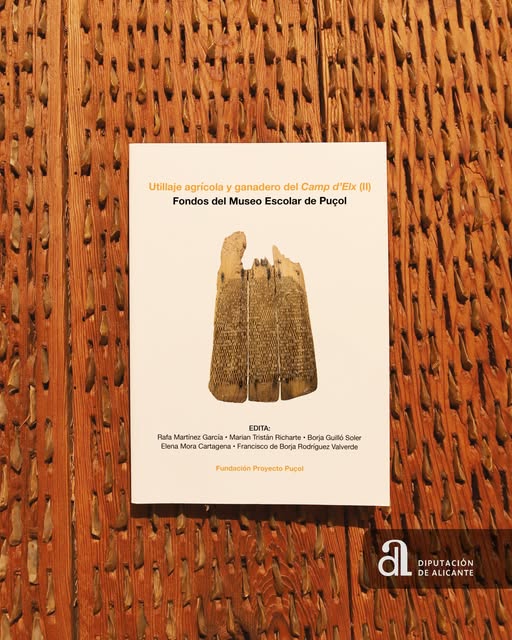 El Camp d’Elx, protagonista en un nuevo catálogo del Museo de Puçol El Camp d’Elx, protagonista en un nuevo catálogo del Museo de Puçol