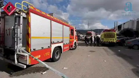 Una explosión en Pirotecnia Ferrández de Redován deja un trabajador fallecido