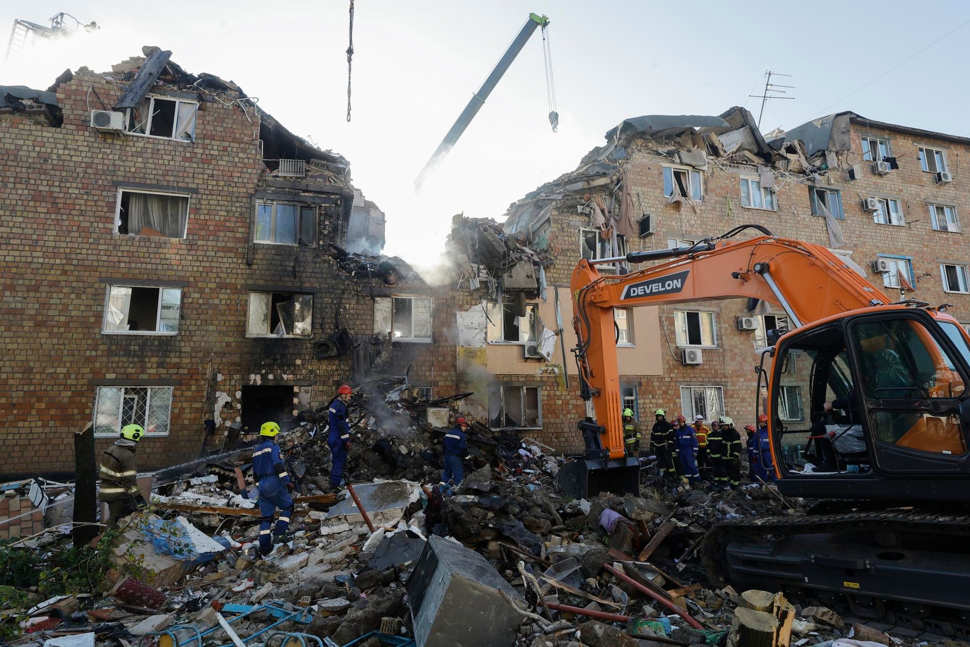 La Unión Europea denuncia un ataque ruso a su delegación en Kiev La Unión Europea denuncia un ataque ruso a su delegación en Kiev