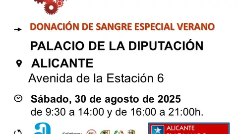 Cartel de la nueva maratón de donación de sangre Cartel de la nueva maratón de donación de sangre