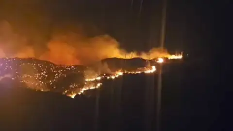 El incendio de Lubrin pudo deberse a "línea eléctrica en mal estado" ONDA CERO ALMERIA