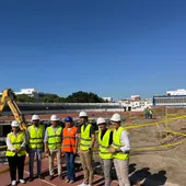 Obras derribo estadio municipal Marbella Obras derribo estadio municipal Marbella