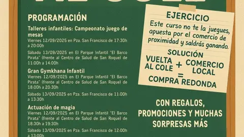 El Ayuntamiento de Badajoz organiza actividades de dinamización en centros comerciales abiertos por la 'Vuelta al cole' El Ayuntamiento de Badajoz organiza actividades de dinamización en centros comerciales abiertos por la 'Vuelta al cole'