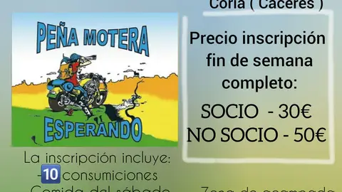 Coria espera ya a moteros de toda España que disfrutarán todo el fin de semana de música, gastronomía y turismo Coria espera ya a moteros de toda España que disfrutarán todo el fin de semana de música, gastronomía y turismo