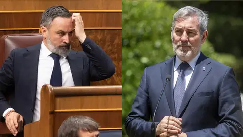 Clavijo carga contra Abascal por su mensaje del Open Arms: "Cuando tienes una responsabilidad pública tienes que ser decente" Clavijo carga contra Abascal por su mensaje del Open Arms: "Cuando tienes una responsabilidad pública tienes que ser decente"