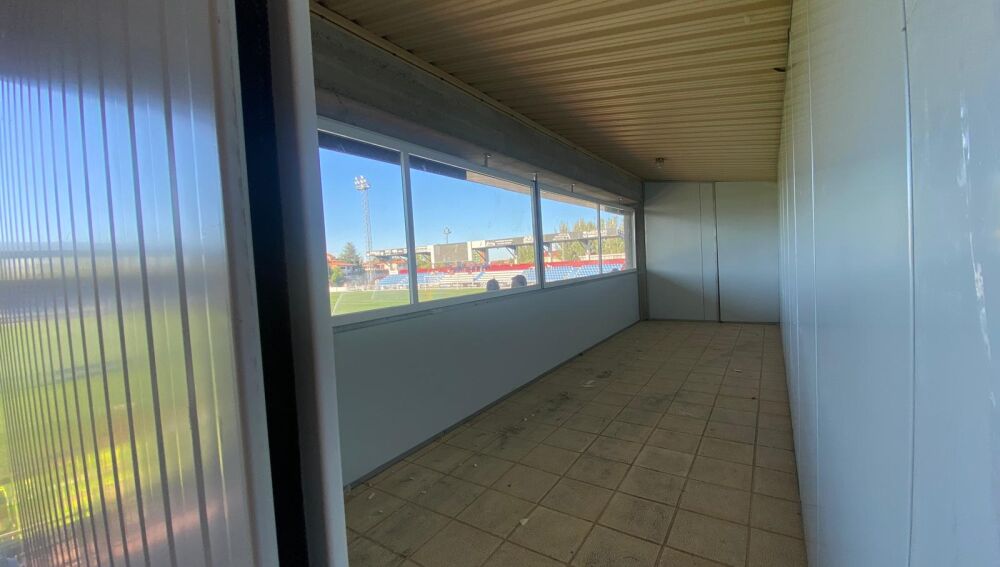 Espacio reservado para un futuro palco
