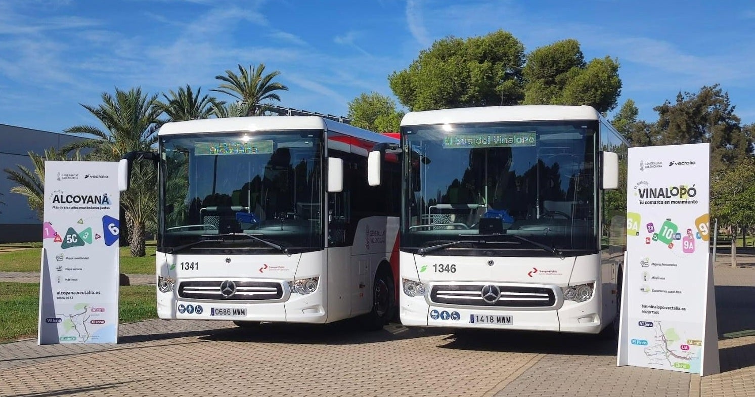 El mes de septiembre arranca con mejoras en el transporte interurbano de las comarcas del Medio y Alto Vinalopó El mes de septiembre arranca con mejoras en el transporte interurbano de las comarcas del Medio y Alto Vinalopó