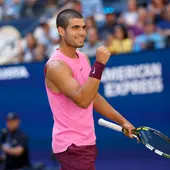 Carlos Alcaraz en el US Open Carlos Alcaraz en el US Open