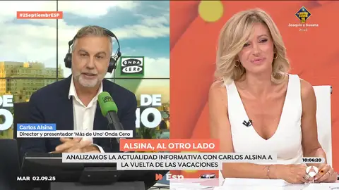 Alsina, en Espejo Público: "IIla debería recordar que tiene una dignidad como presidente autonómico" Alsina, en Espejo Público: "IIla debería recordar que tiene una dignidad como presidente autonómico"