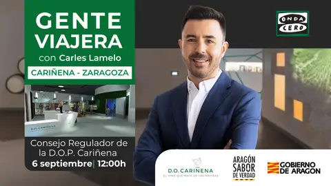 Arranca la nueva temporada de Gente Viajera con un especial desde Cariñena Arranca la nueva temporada de Gente Viajera con un especial desde Cariñena