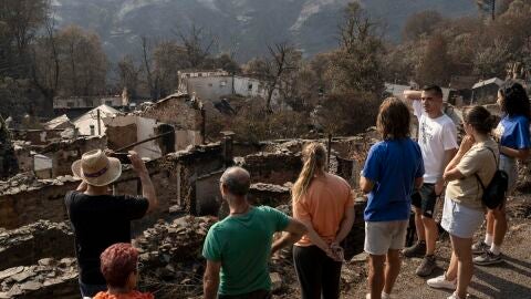 Incendios en San Vicente de Leira