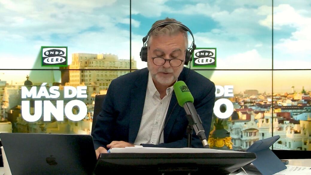 Carlos Alsina en una foto de archivo en el Estudio 1 de Onda Cero 