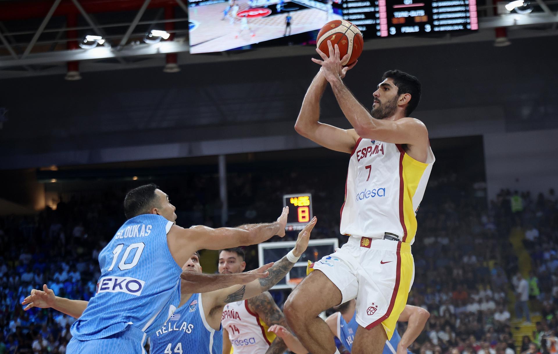 España cae con honores ante Grecia y dice adiós al Eurobasket España cae con honores ante Grecia y dice adiós al Eurobasket