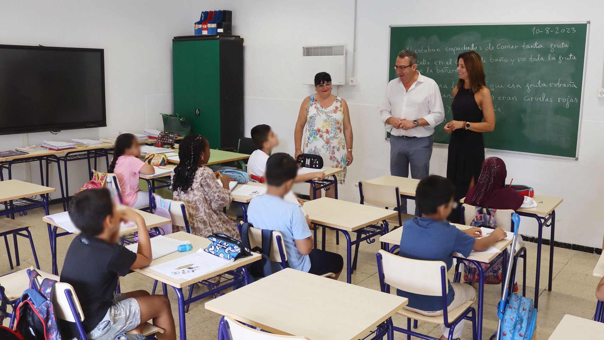 Benidorm instala 115 nuevos paneles digitales en colegios de Infantil y Primaria Benidorm instala 115 nuevos paneles digitales en colegios de Infantil y Primaria