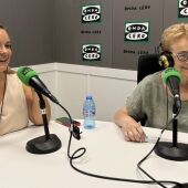 Cristina Vaquero y Antonia Petrus, Directora y Presidenta de la Asociación de Familiares del Hospital Asilo Santa Marta.