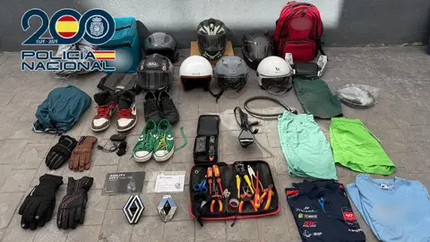 Algunos de los efectos intervenidos Algunos de los efectos intervenidos