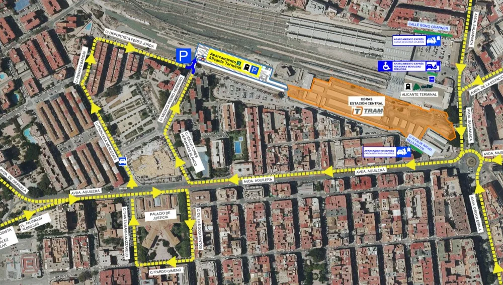 Acceso al aparcamiento de vehículos Acceso al aparcamiento de vehículos