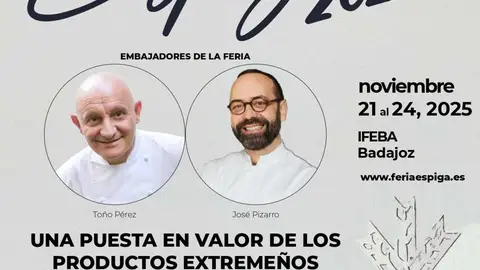 Los chef Pepe Rodríguez o David de Jorge participarán en la II Feria Agroalimentaria Espiga de Caja Rural Los chef Pepe Rodríguez o David de Jorge participarán en la II Feria Agroalimentaria Espiga de Caja Rural