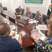 Reunión Junta-Diputación de Cáceres