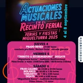 Ferias y fiestas de Migueltrra 2025 Ferias y fiestas de Migueltrra 2025