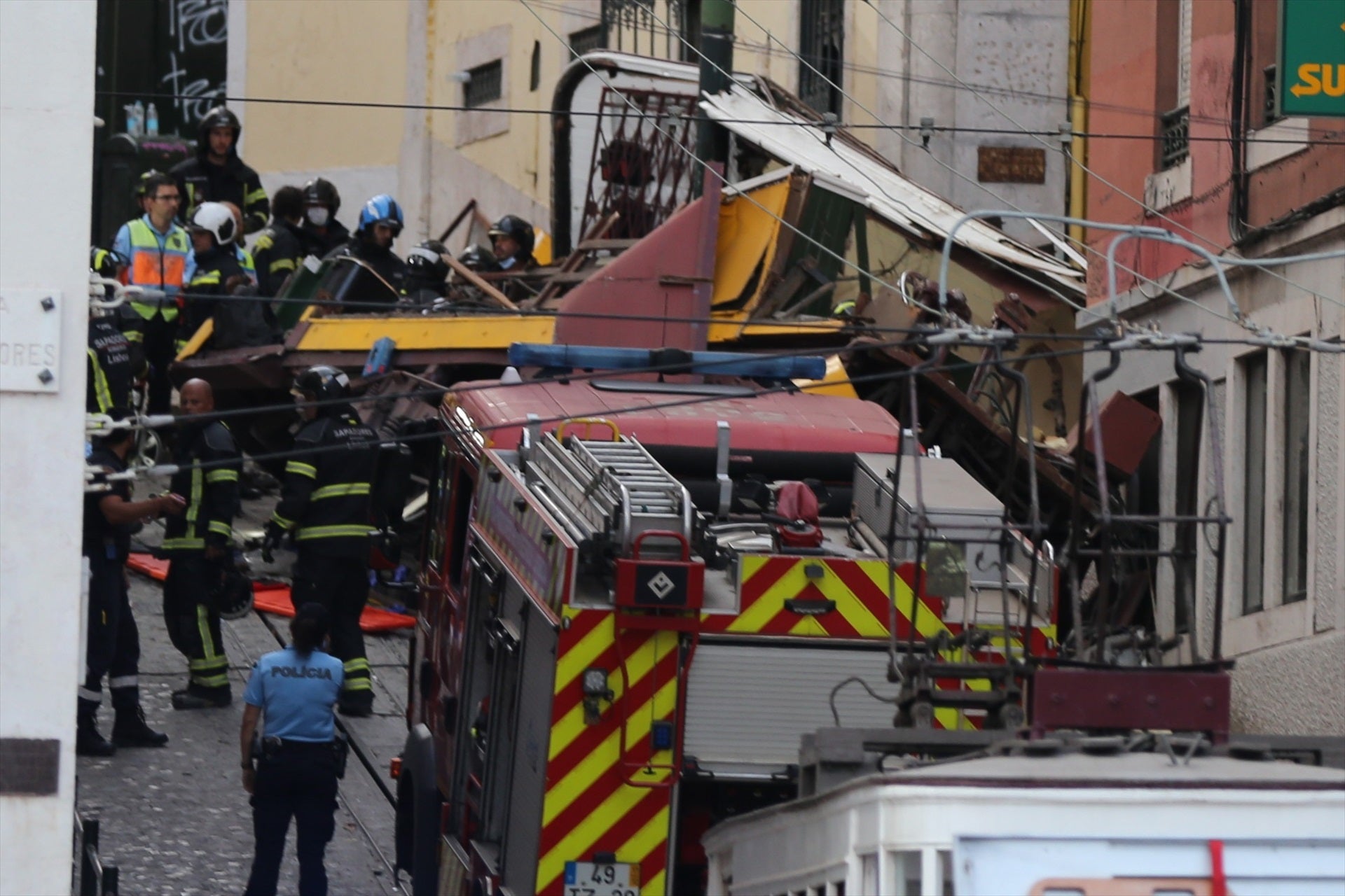 Todo lo que se sabe del accidente del funicular de Lisboa: el problema pudo estar en un cable Todo lo que se sabe del accidente del funicular de Lisboa: el problema pudo estar en un cable