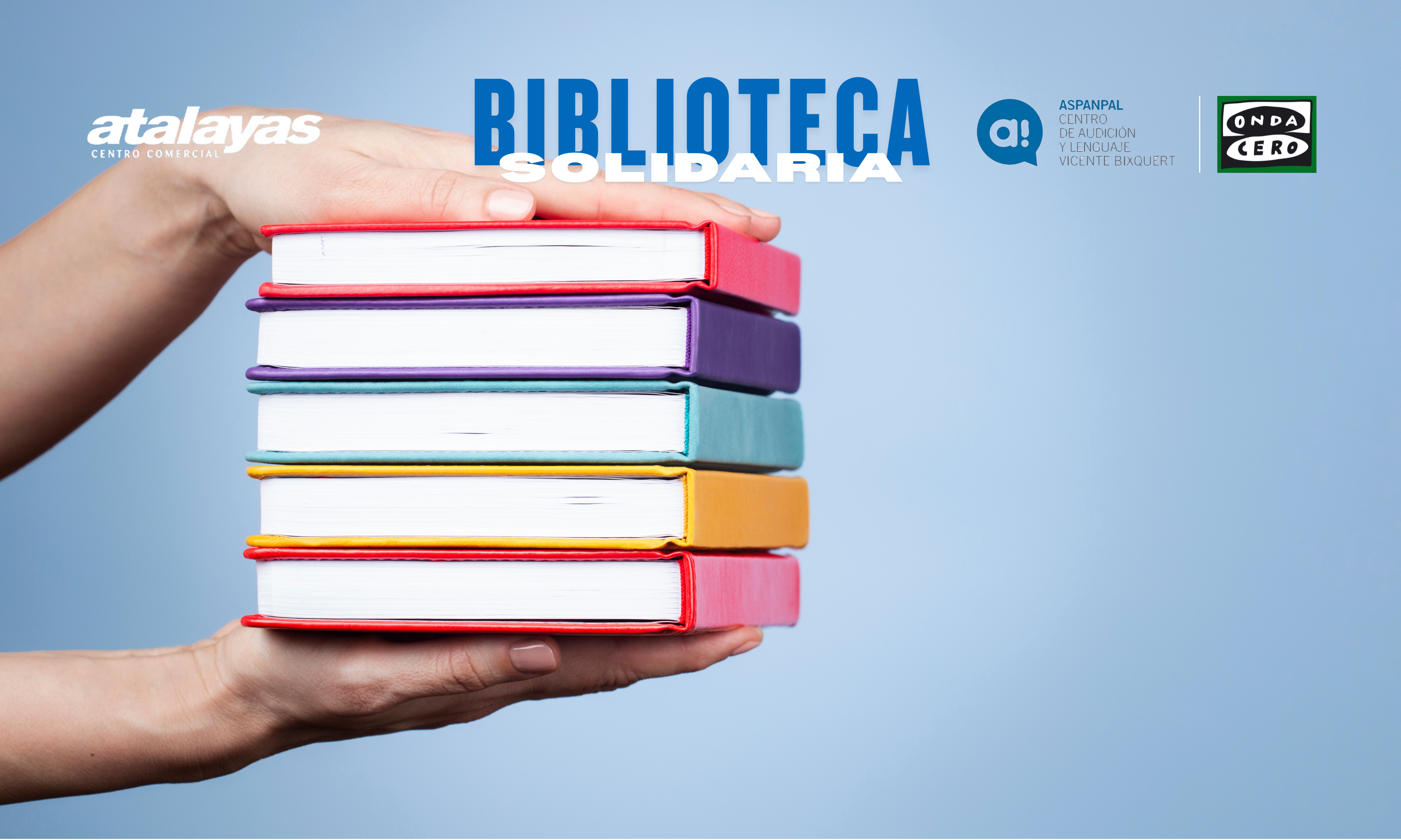Atalayas y Onda Cero lanzan la ‘Biblioteca Solidaria’ para fomentar la lectura y ayudar a colectivos vulnerables en Murcia Atalayas y Onda Cero lanzan la ‘Biblioteca Solidaria’ para fomentar la lectura y ayudar a colectivos vulnerables en Murcia