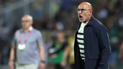 De la Fuente: "En la segunda parte nos faltó frescura e intensidad" De la Fuente: "En la segunda parte nos faltó frescura e intensidad"