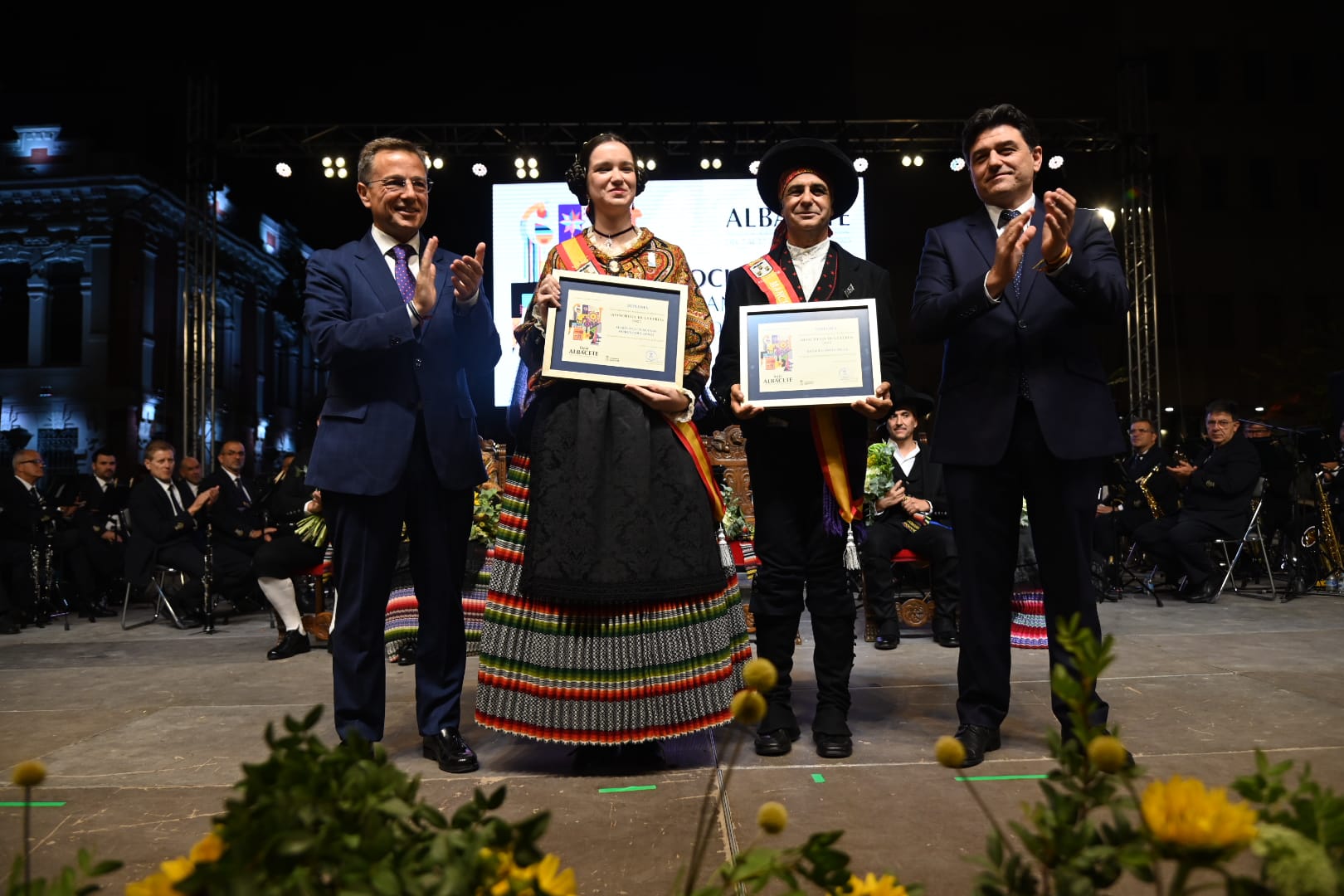 Mari Llanos Moreno del Hoyo y Rafael García Milla, Manchegos de Feria 2025 Mari Llanos Moreno del Hoyo y Rafael García Milla, Manchegos de Feria 2025