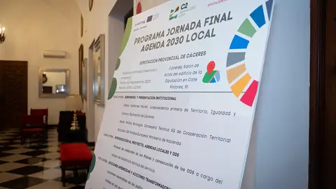 Diputación de Cáceres reúne a los municipios del proyecto europeo POCTEP para hacerles entrega de su Plan de Acción ODs municipal Diputación de Cáceres reúne a los municipios del proyecto europeo POCTEP para hacerles entrega de su Plan de Acción ODs municipal