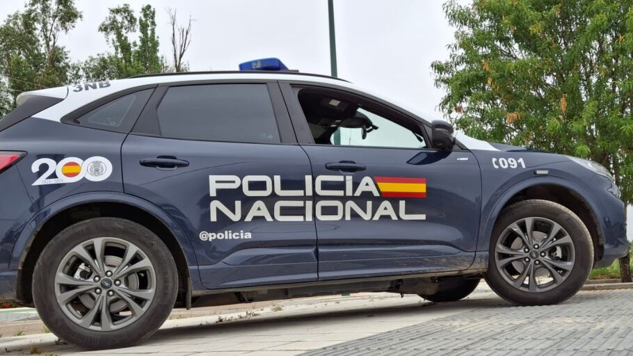 Veh&iacute;culo oficial de la Polic&iacute;a Nacional. Foto de archivo 