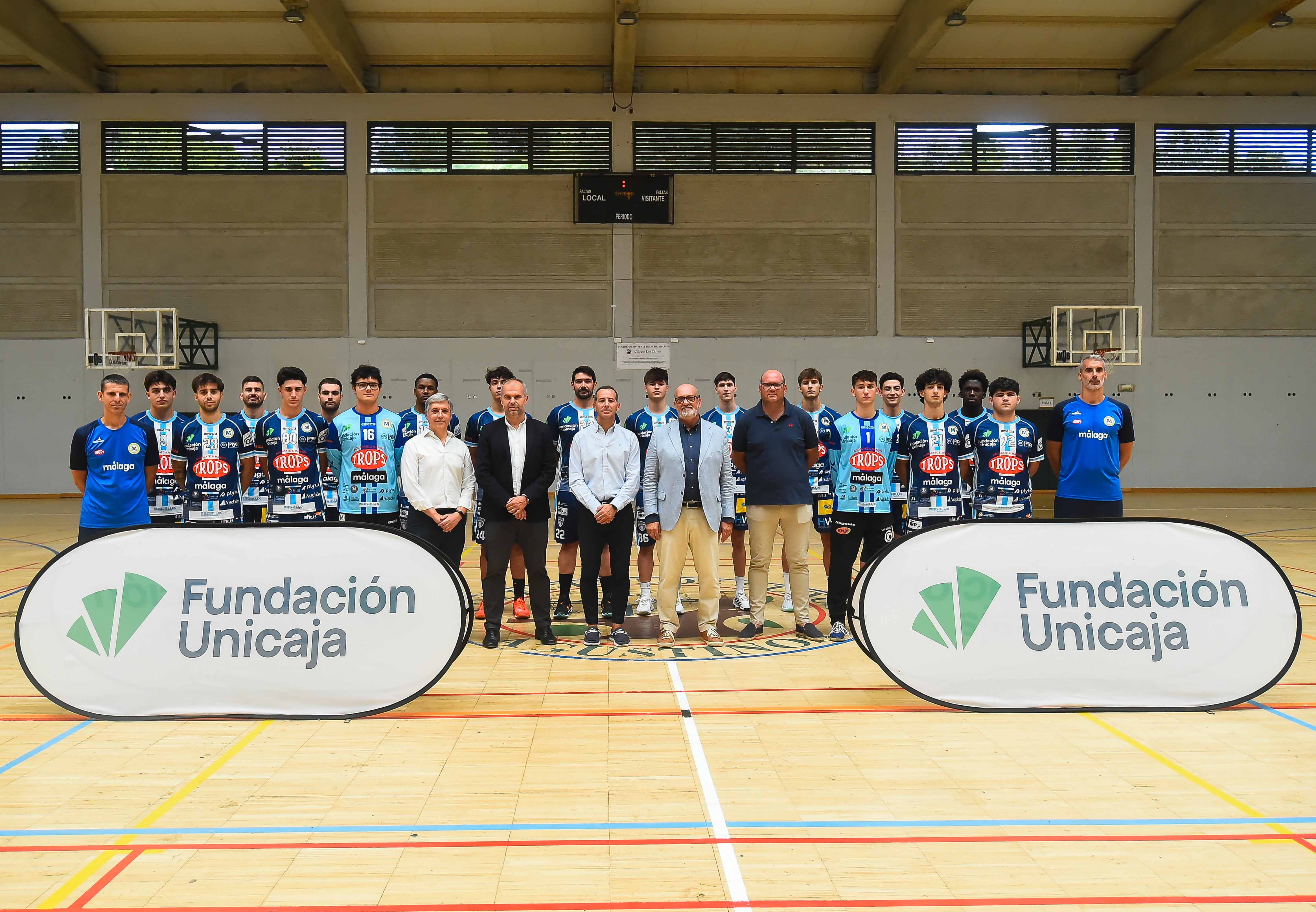 Fundación Unicaja renueva su patrocinio al Trops Málaga Fundación Unicaja renueva su patrocinio al Trops Málaga